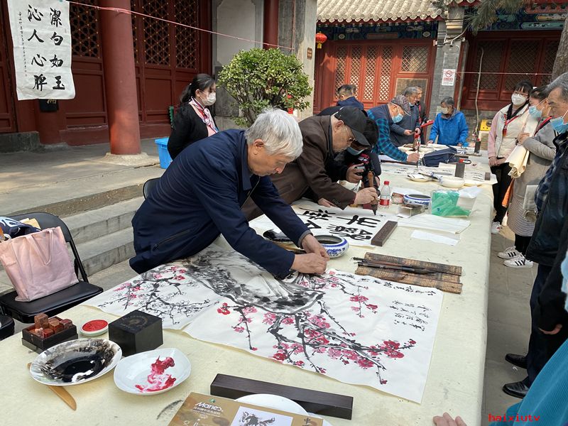 思享无限走进法源寺 直播丁香诗会笔会3